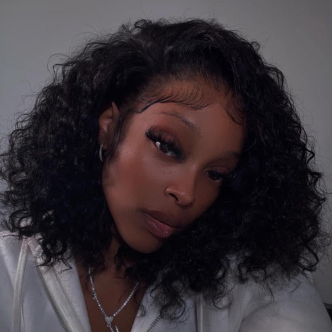13x4 HD Lace Curly Bob Wig