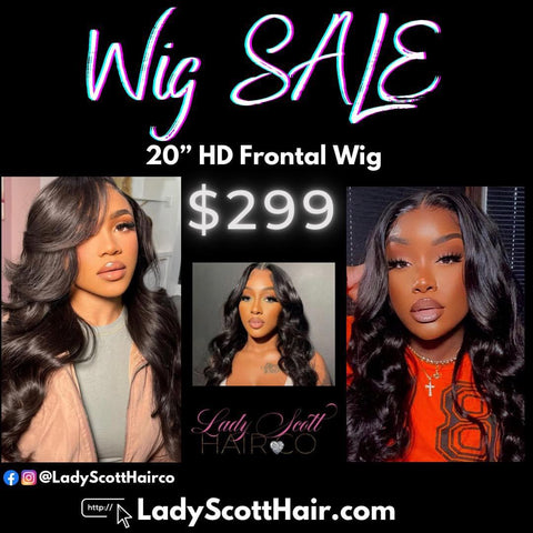 13x4 HD frontal Wig SALE $299