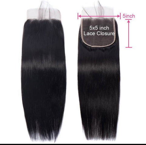 5x5 HD Lace Closure RAW